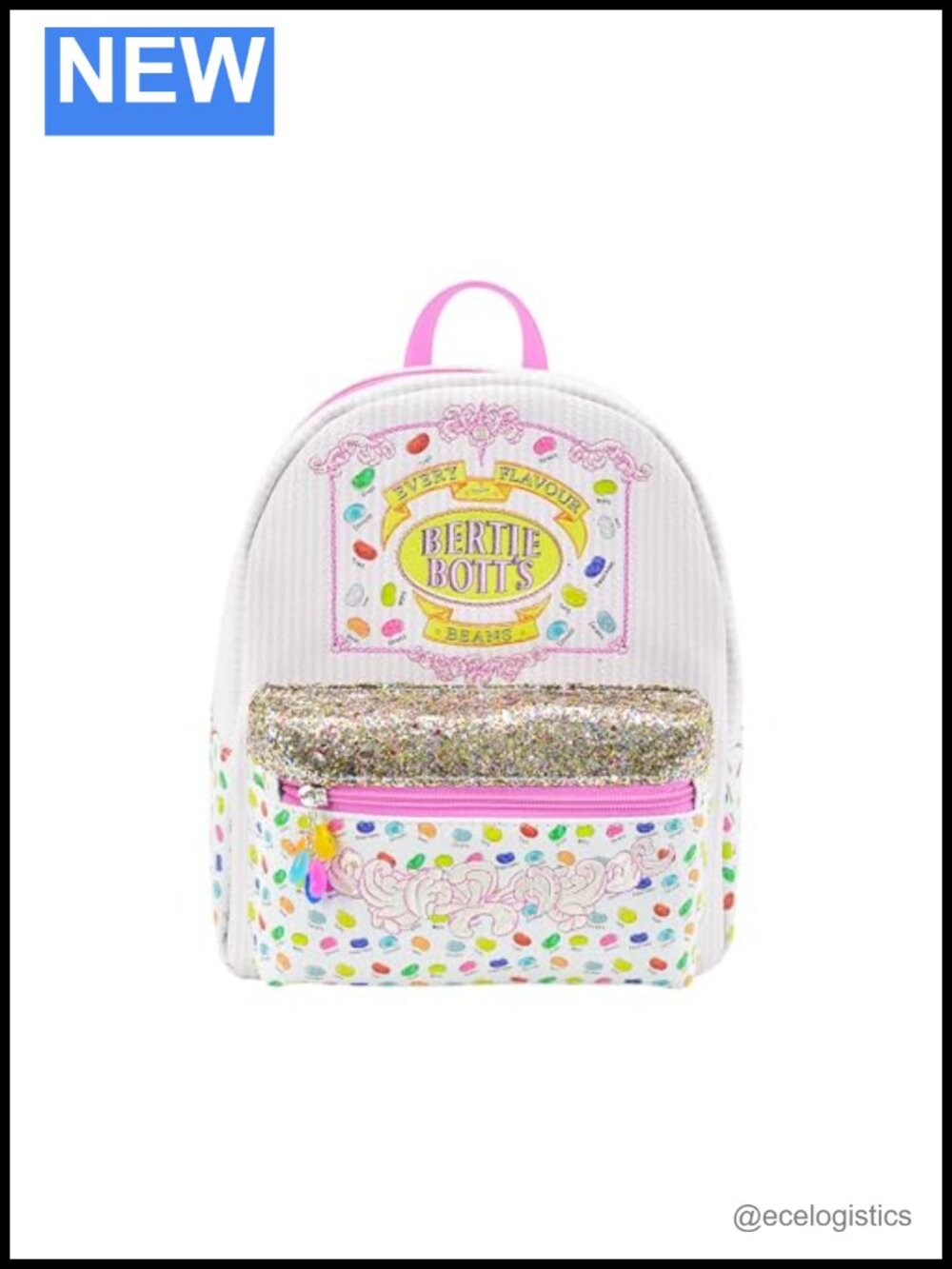 Harry Potter Mini Backpack - Bertie Botts Jelly Bean Print - PU Polyurethane